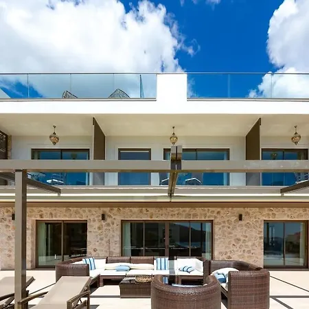 וילה Korsan- 8 Bedroom With Private Pool And Sea View קס