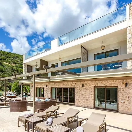 Korsan- 8 Bedroom With Private Pool And Sea View קס