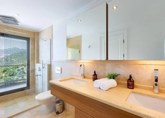 빌라 Korsan- 8 Bedroom With Private Pool And Sea View *