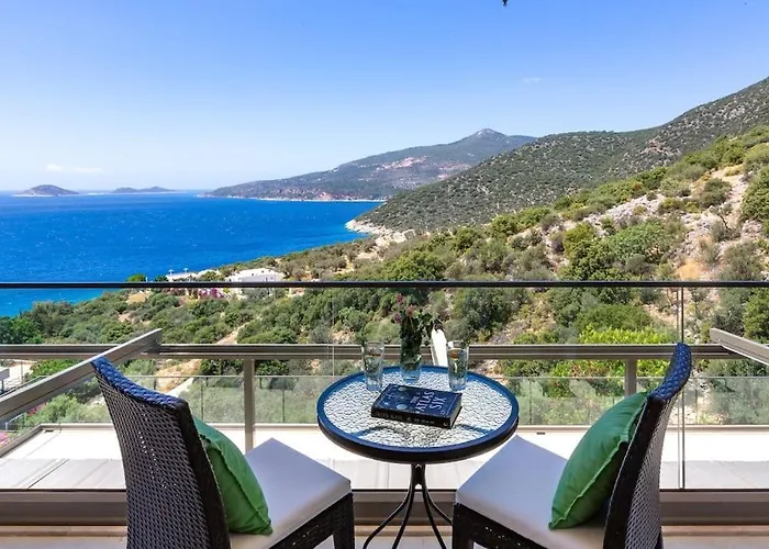 Korsan- 8 Bedroom With Private Pool And Sea View * 카스