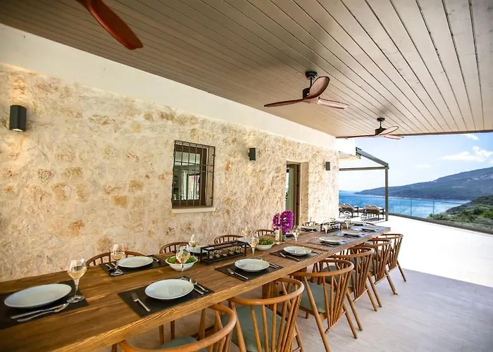 Korsan- 8 Bedroom With Private Pool And Sea View *