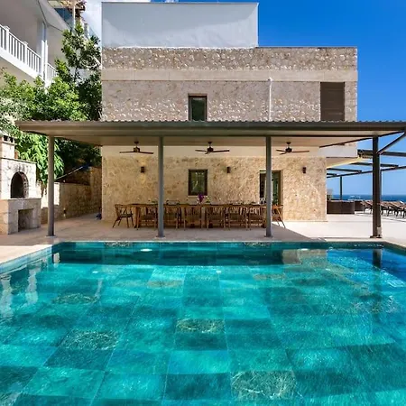Korsan- 8 Bedroom With Private Pool And Sea View Villa Kas