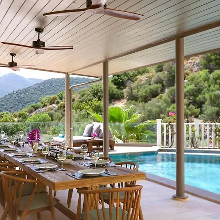 Villa Korsan- 8 Bedroom With Private Pool And Sea View